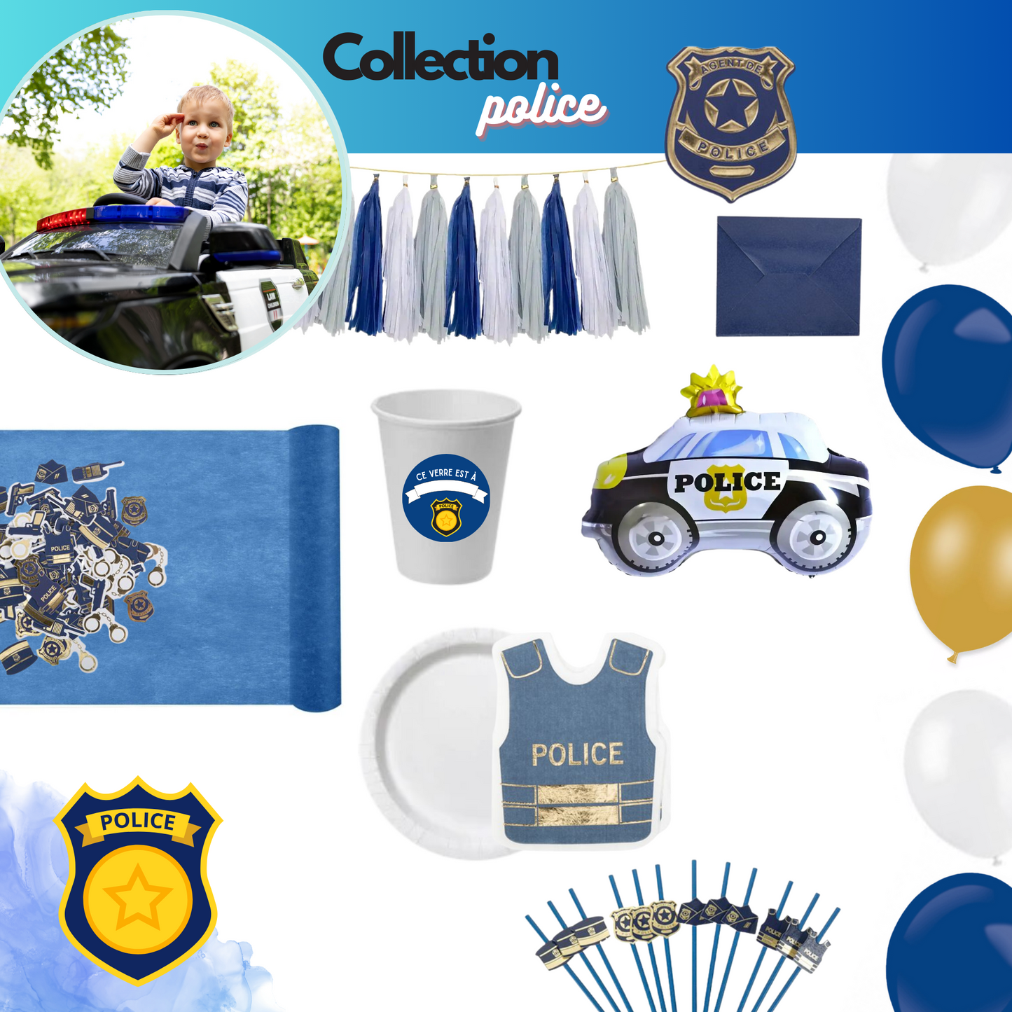 Le thème policier