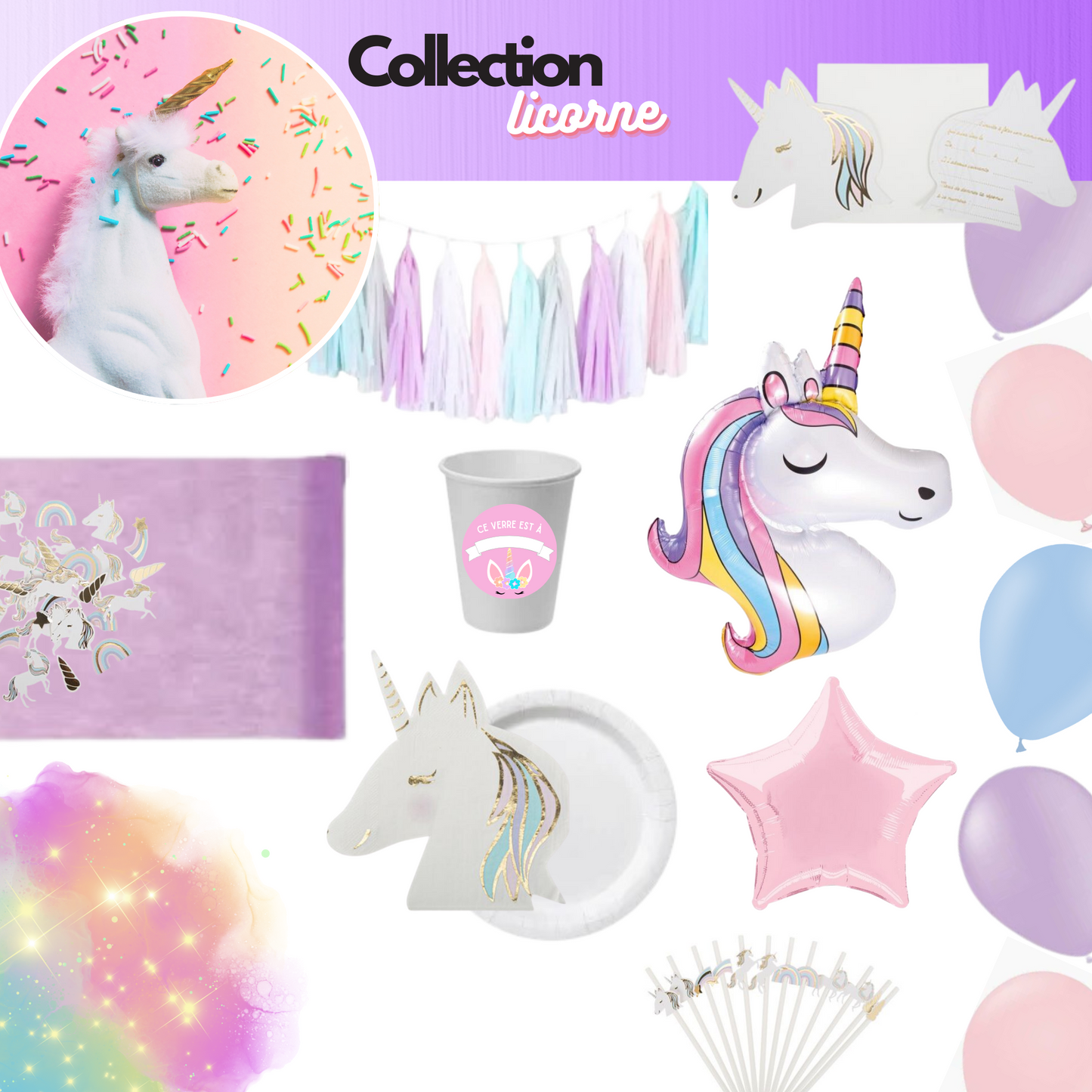 Le thème licorne